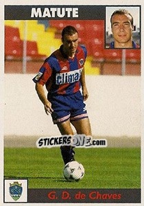 Sticker Matute - Futebol 1997-1998 n. 116 - Panini
