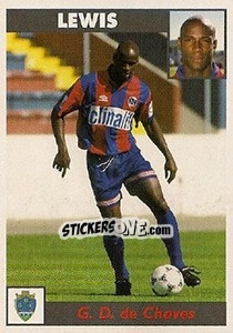 Cromo Lewis - Futebol 1997-1998 - Panini