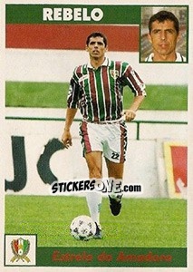 Figurina Rebelo - Futebol 1997-1998 - Panini