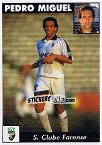 Sticker Pedro Miguel - Futebol 1997-1998 n. 141 - Panini