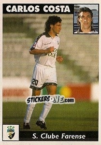 Cromo Carlos Costa - Futebol 1997-1998 - Panini