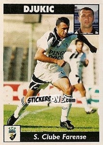 Cromo Djukic - Futebol 1997-1998 - Panini
