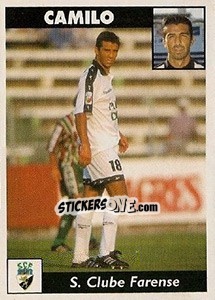 Figurina Camilo - Futebol 1997-1998 - Panini