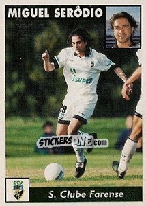 Sticker Miguel Serodio - Futebol 1997-1998 - Panini