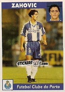 Figurina Zahovic - Futebol 1997-1998 - Panini