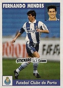 Cromo Fernando Mendes - Futebol 1997-1998 - Panini