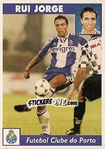 Figurina Rui Jorge - Futebol 1997-1998 - Panini