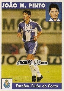 Sticker Joao M. Pinto - Futebol 1997-1998 n. 163 - Panini