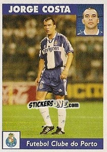 Sticker Jorge Costa - Futebol 1997-1998 - Panini