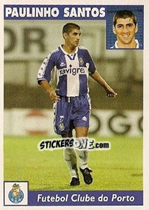 Sticker Paulinho Santos - Futebol 1997-1998 n. 165 - Panini