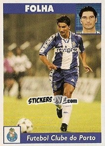 Sticker Folha - Futebol 1997-1998 n. 166 - Panini