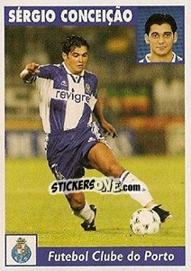 Cromo Sergio Conceicao - Futebol 1997-1998 - Panini