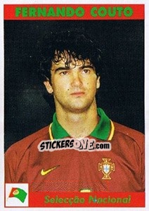 Cromo Fernando Couto - Futebol 1997-1998 - Panini