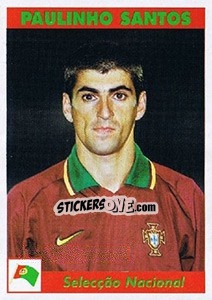 Cromo Paulinho Santos - Futebol 1997-1998 - Panini