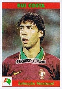 Cromo Rui Costa - Futebol 1997-1998 - Panini
