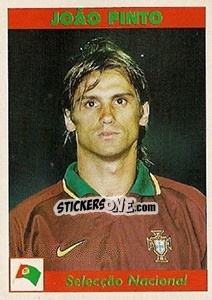 Sticker Joao Pinto - Futebol 1997-1998 n. 180 - Panini