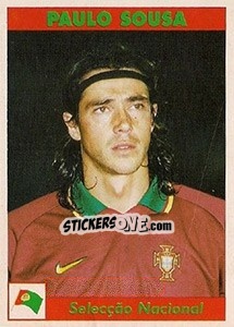 Figurina Paulo Sousa - Futebol 1997-1998 - Panini