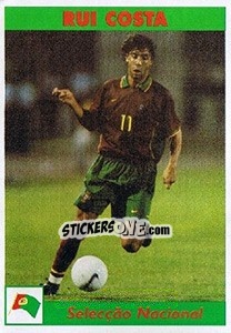 Figurina Rui Costa - Futebol 1997-1998 - Panini