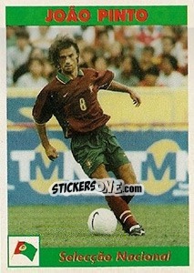 Cromo Joao Pinto - Futebol 1997-1998 - Panini