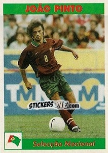 Sticker Joao Pinto - Futebol 1997-1998 n. 196 - Panini