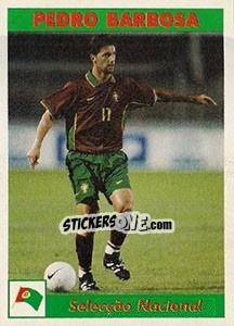 Sticker Pedro Barbosa - Futebol 1997-1998 - Panini