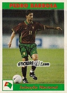 Sticker Pedro Barbosa - Futebol 1997-1998 n. 197 - Panini