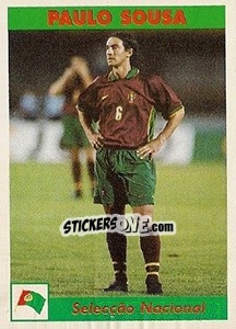 Sticker Paulo Sousa - Futebol 1997-1998 - Panini