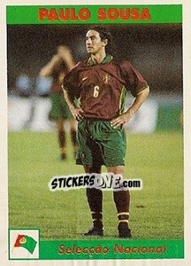 Sticker Paulo Sousa - Futebol 1997-1998 n. 199 - Panini