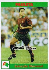Sticker Pauleta - Futebol 1997-1998 n. 201 - Panini