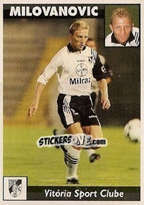 Sticker Milovanovic - Futebol 1997-1998 - Panini