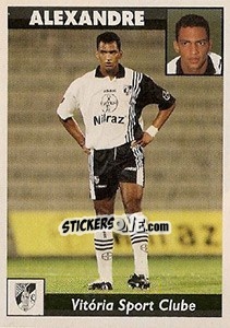 Sticker Alexandre - Futebol 1997-1998 - Panini