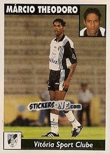 Figurina Marcio Theodoro - Futebol 1997-1998 - Panini