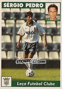 Sticker Sergio Pedro - Futebol 1997-1998 - Panini