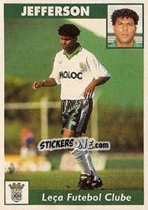 Cromo Jefferson - Futebol 1997-1998 - Panini