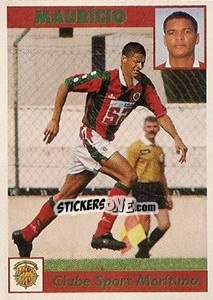 Cromo Mauricio - Futebol 1997-1998 - Panini