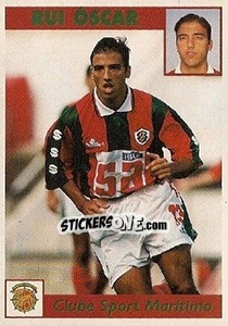 Cromo Rui Oscar - Futebol 1997-1998 - Panini