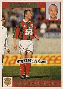 Figurina Asselman - Futebol 1997-1998 - Panini