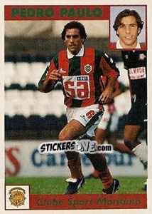 Cromo Pedro Paulo - Futebol 1997-1998 - Panini