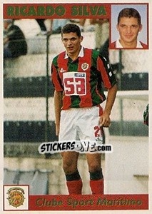 Sticker Ricardo Silva - Futebol 1997-1998 n. 250 - Panini