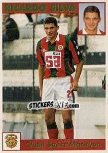 Cromo Ricardo Silva - Futebol 1997-1998 - Panini