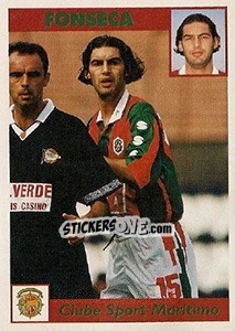 Figurina Fonseca - Futebol 1997-1998 - Panini