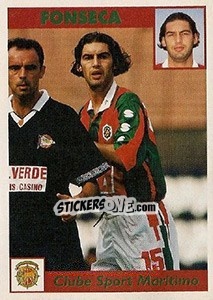 Sticker Fonseca - Futebol 1997-1998 n. 253 - Panini