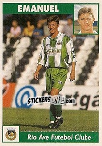 Sticker Emanuel - Futebol 1997-1998 - Panini