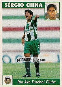 Sticker Sergio China - Futebol 1997-1998 n. 267 - Panini