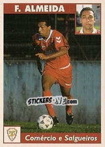 Sticker F. Almeida - Futebol 1997-1998 n. 279 - Panini