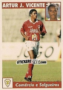 Figurina Artur J. Vicente - Futebol 1997-1998 - Panini