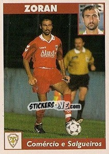 Figurina Zoran - Futebol 1997-1998 - Panini