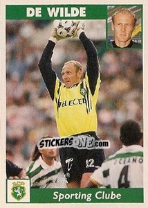 Sticker De Wilde - Futebol 1997-1998 - Panini
