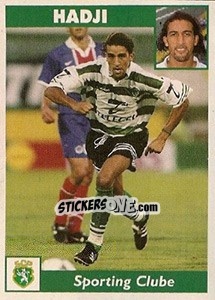 Figurina Hadji - Futebol 1997-1998 - Panini