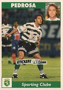 Sticker Pedrosa - Futebol 1997-1998 n. 295 - Panini